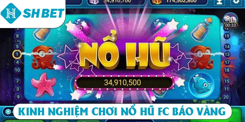 Kinh nghiệm chơi nổ hũ fc báo vàng