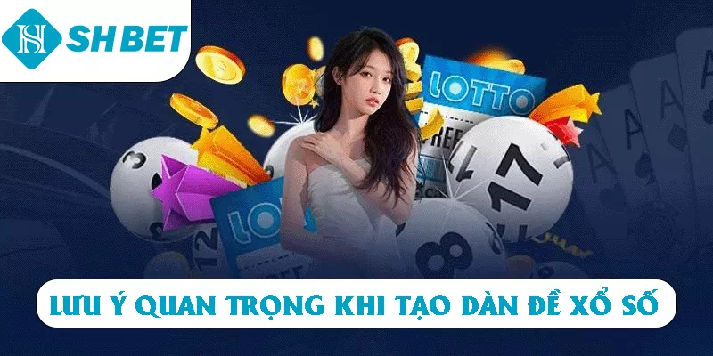 Lưu ý quan trọng khi tạo dàn đề xổ số