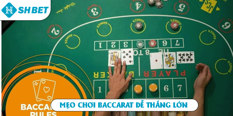 Mẹo chơi Baccarat dễ thắng lớn