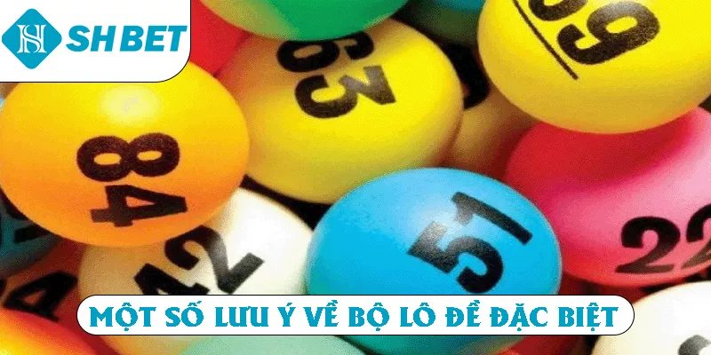 Một số lưu ý về bộ lô đề đặc biệt